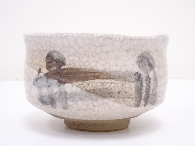 道具 ] - 道具 寺田美山造 志野御題橋茶碗 | 宗 sou::お茶道具・着物のお店